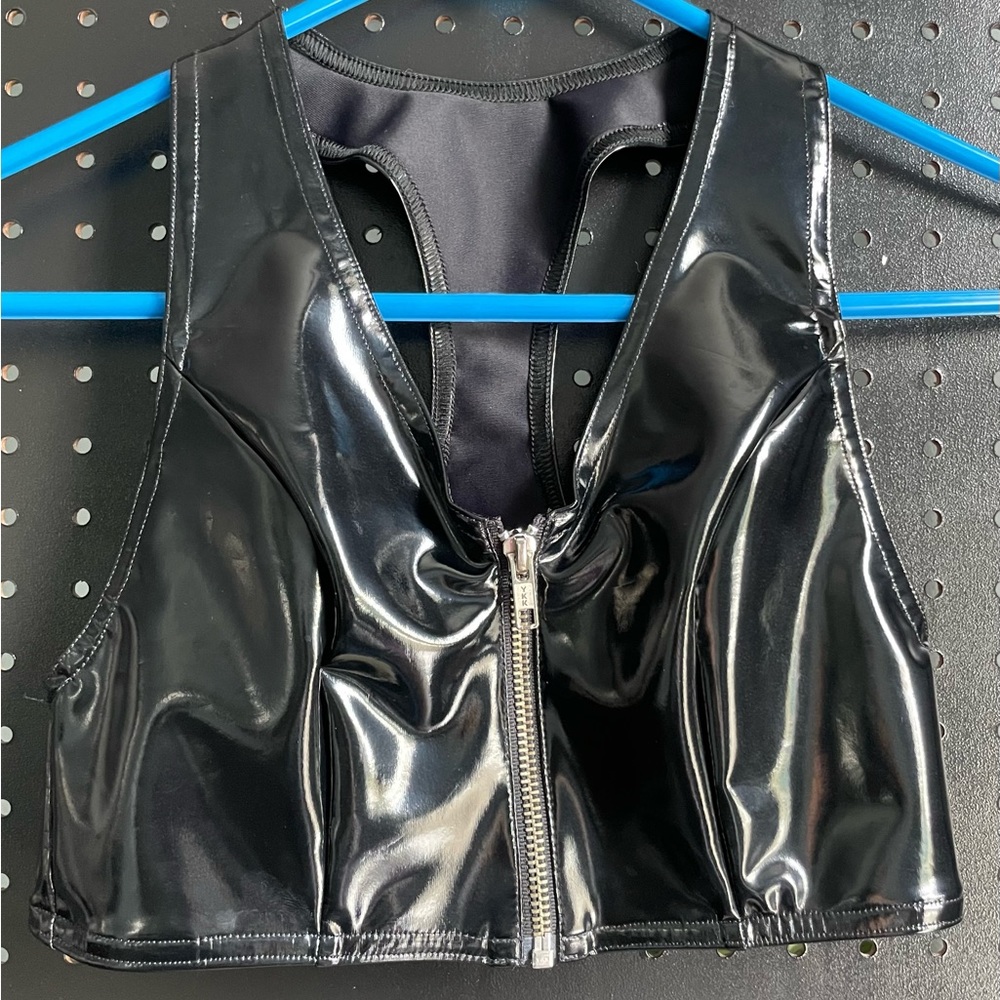 Blackmilk Raise Hell Zip Crop. Size S